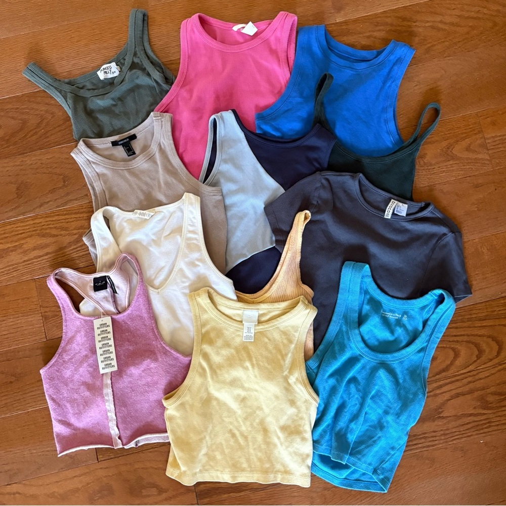 12 Top Bundle (Abercrombie, Urban, Princess Polly, Brandy, and More)